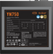 Блок живлення PcCooler 750W 80+ GOLD YN750 модульний 12V-2x6 ATX 3.1 (P5-YN750-G1FFBK1-EU)