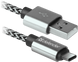 Кабель Defender USB09-03T PRO USB(AM)-C Type 1м White (87815)