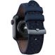 Ремінець Njord Salmon Leather Strap Petrol for Apple Watch 45mm/44mm (SL14121)