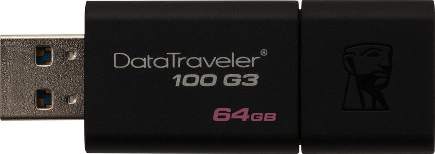 Флешка Kingston DataTraveler 100 G3 64GB (DT100G3/64GB)