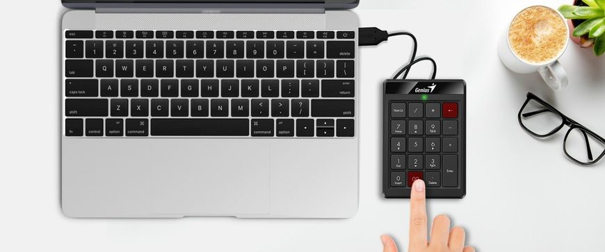 Клавиатура цифровая Genius NumPad-110 USB Black
