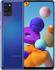 Смартфон Samsung Galaxy A21s 4/64GB Blue (SM-A217FZBOSEK)