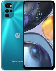 Смартфон Motorola G22 4/128GB Iceberg Blue (PATW0033)
