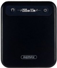 Універсальна мобільна батарея Remax Power Bank Pino RPP-51 2500 mah Black