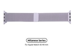 Ремешок Armorstandart Milanese Loop Band для Apple Watch All Series 42/44 mm Light Purple (ARM55258)