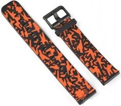 Браслет Amazfit Bip silicon strap (A17263) Original (Black-Orange)