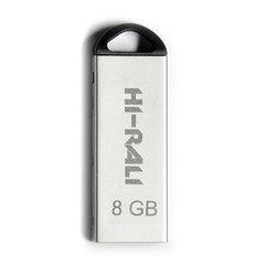 Флешка Hi-Rali USB 8GB Fit Series Silver (HI-8GBFITSL)