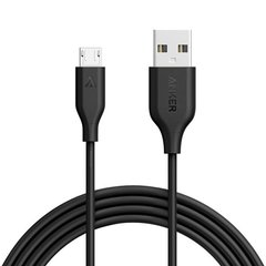 Кабель Anker Powerline Micro USB - 1.8m V3 (Black)
