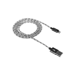 Кабель Canyon Lightning — USB 1 м Dark Grey (CNE-CFI3DG)