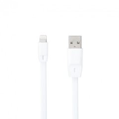 Кабель USB Optima Flat Speed ​​Lightning (C-015) White