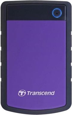 Зовнішній жорсткий диск TRANSCEND Storejet 2.5" H3 2TB Violet (TS2TSJ25H3P)