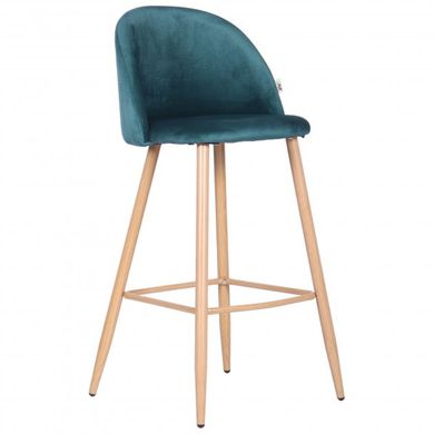 Барный стул AMF Bellini бук/green velvet (545882)