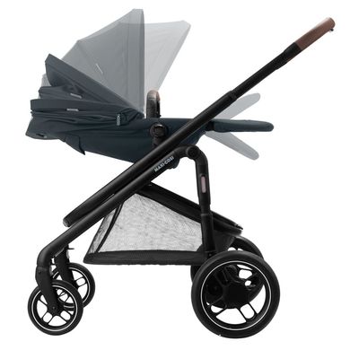 Дитяча коляска універсальна 2 в 1 MAXI-COSI Plaza Plus Essential Graphite (1919750110)
