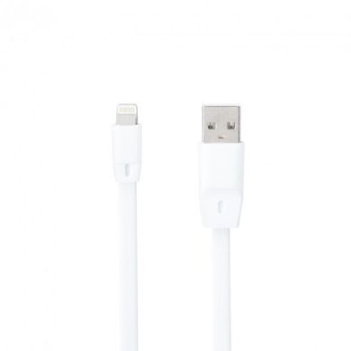 Кабель USB Optima Flat Speed Lightning (C-015) White