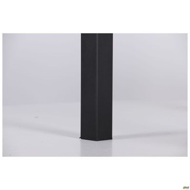 Розкладний стіл AMF Пирей чорний/скло антрацит (546524)