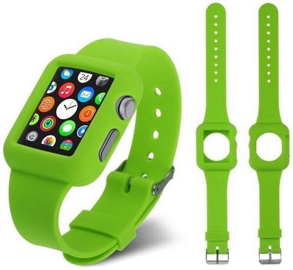 Ремінець ArmorStandart Apple Watch 42mm/44mm Soft Silicon Band - Green