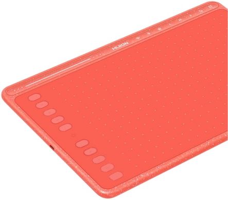 Графічний планшет Huion HS611 Coral red (HS611CR)