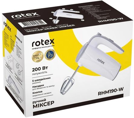 Миксер Rotex RHM190-W