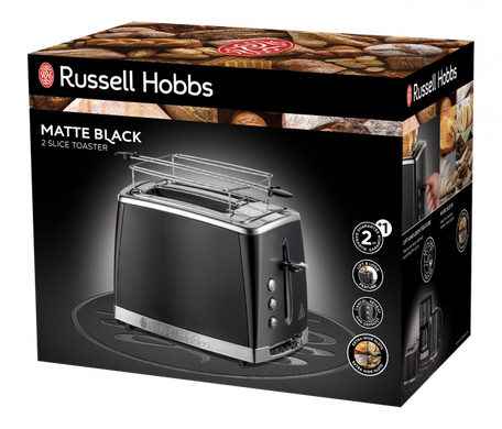 Тостер Russell Hobbs 26150-56 2 Slice Toaster Matte Black