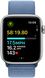 Apple Watch SE 2 2023 44mm (GPS) Silver Aluminum Case with Winter Blue Sport Loop (MREF3)