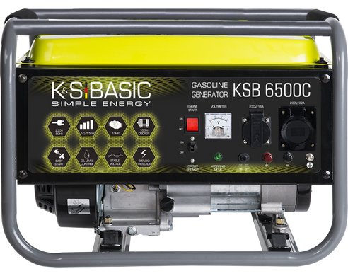 Генератор бензиновый Konner&Sohnen Basic KSB 6500C