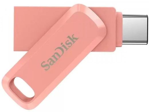 Флешка SanDisk USB 3.1 Ultra Dual Drive Go USB Type-C 256Gb Peach (SDDDC3-256G-G46PC)
