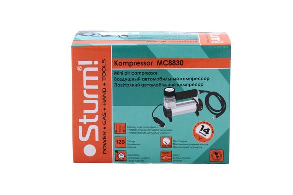 Автомобильный компрессор Sturm MC8830 12 В
