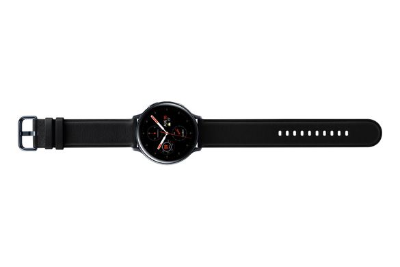 Смарт-годинник Samsung Galaxy Watch Active 2 44mm Stainless Steel Black (SM-R820NSKASEK)