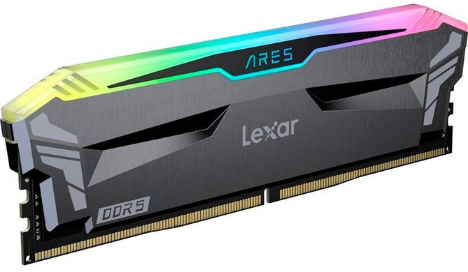 Оперативна пам'ять Lexar 32 GB (2x16GB) DDR5 6400 MHz Ares RGB (LD5EU016G-R6400GDLA)