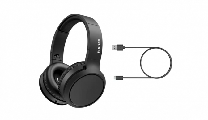 Навушники Philips TAH5205BK On-ear Mic Wireless Black (TAH5205BK/00)