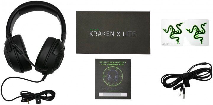 Наушники Razer Kraken X Lite Black (RZ04-02950100-R381)