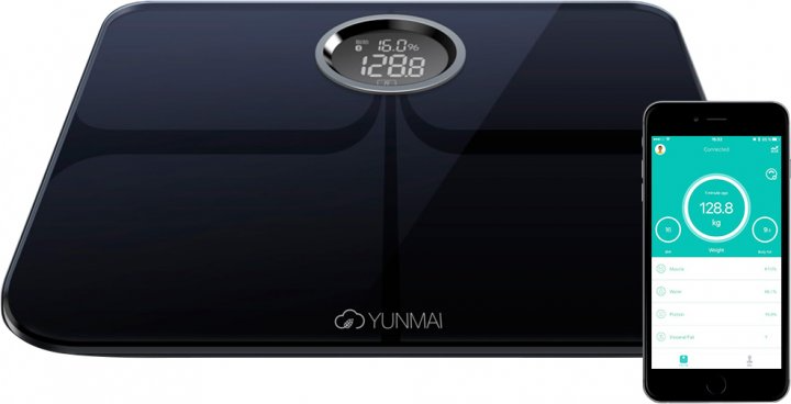 Весы напольные Yunmai Premium Black (M1301-BK)