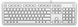 Клавиатура Dell Multimedia Keyboard KB216 White (580-ADGM)