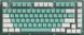 Клавиатура FL Esports Q75 CPM Azure Green Kailh MX Cool Mint Switch WL Three-Mode (Q75CPM-1424)