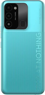 Смартфон TECNO Spark Go 2022 (KG5m) 2/32GB NFC Turquoise Cyan (4895180776960)