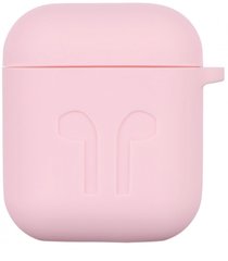 Чохол 2Е для Apple AirPods Pure Color Silicone Imprint (1.5mm) Light Pink (2E-AIR-PODS-IBSI-1.5-LPK)