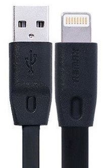 Кабель USB Remax Full Speed Lighting 2M, black.