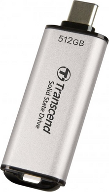 SSD накопитель Transcend ESD300 512 GB Silver (TS512GESD300S)