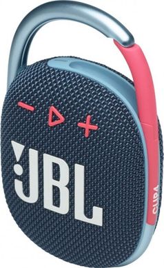 Портативна акустика JBL Clip 4 Blue / Pink (JBLCLIP4BLUP)
