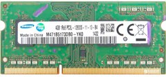 Оперативна пам'ять Samsung 4 GB SO-DIMM DDR3L 1600 MHz (M471B5173BH0-YK0)