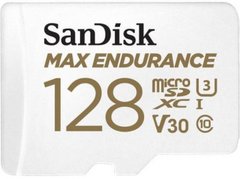 Карта пам'яті SanDisk 128GB microSDXC class 10 UHS-I U3 Max Endurance (SDSQQVR-128G-GN6IA)