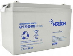 Акумуляторна батарея Merlion 12V 100AH (GP121000M8/06019)
