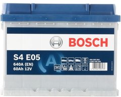 Автомобильный аккумулятор Bosch 60А 0092S4E051