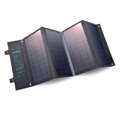 Солнечная панель для УМБ Choetech 36W Type-C PD 3.0 20W Max + QC 3.0 18W Max
