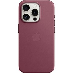 Чохол Apple FineWoven Case with MagSafe для iPhone 15 Pro Mulberry (MT4L3)