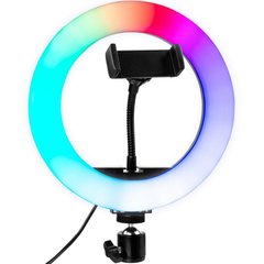 Кольцева лампа для фото Gelius Pro Halo RGB Ring 26 cm