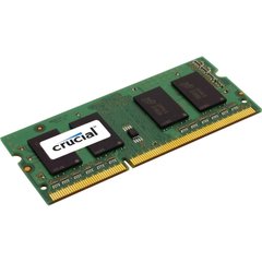 Пам'ять для ноутбука Micron Crucial SODIMM DDR3L 2GB 1600 MHZ (CT25664BF160BJ)