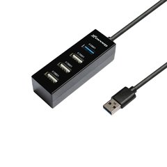 USB хаб Grand-X GH-409 Travel 4 порти (1хUSB3.0+3хUSB2.0)