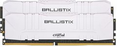 Оперативна пам'ять Crucial 32 GB (2x16GB) DDR4 2666 MHz Ballistix White (BL2K16G26C16U4W)