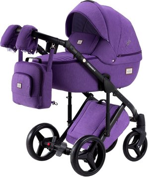 Дитяча коляска 2 в 1 Adamex Luciano Q12 фіолетовий